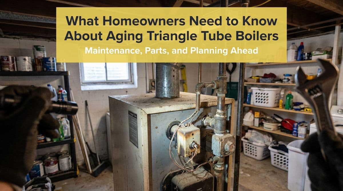 Blog post What Homeowners Need to Know About Aging Triangle Tube Boilers image
